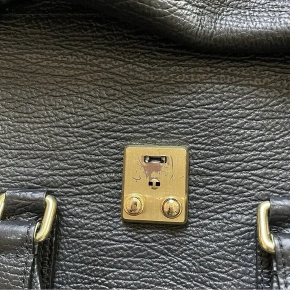 3.1 Phillip Lim Pashli Embossed Leather Crossbody Satchel - Picture 13 of 16